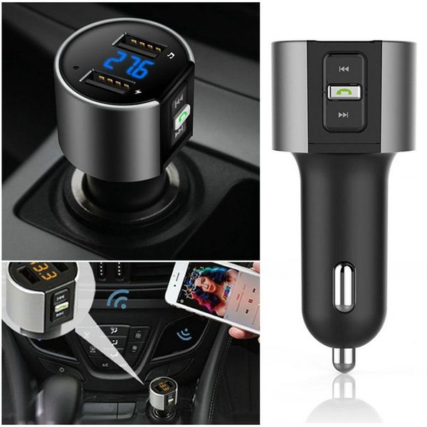 20pcs/lot new wireless auto fm transmitter radio mp3 player bluetooth car kit usb charger
20pcs/lot new wireless auto fm transmitter radio mp3 player bluetooth car kit usb charger