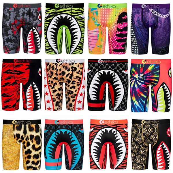fashion mens swimwear ethika shorts trendy shark leopard print short pants boxer men quick dry briefs shorts sports beach clothes 16 colors, Black
fashion mens swimwear ethika shorts trendy shark leopard print short pants boxer men quick dry briefs shorts sports beach clothes 16 colors, Black
