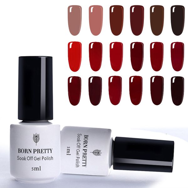 born pretty 1bottle 5ml red coffee series soak off uv nail gel polish long-lasting gel black white nail art polish, Red;pink
born pretty 1bottle 5ml red coffee series soak off uv nail gel polish long-lasting gel black white nail art polish, Red;pink