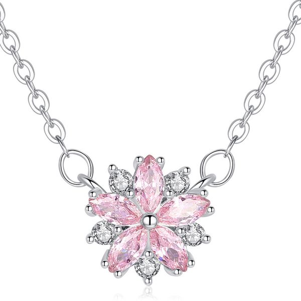 crystal flower pendant necklaces women silver link chain pink sakura cherry valentines day christmas jewelry birthday gifts for girl friend
crystal flower pendant necklaces women silver link chain pink sakura cherry valentines day christmas jewelry birthday gifts for girl friend
