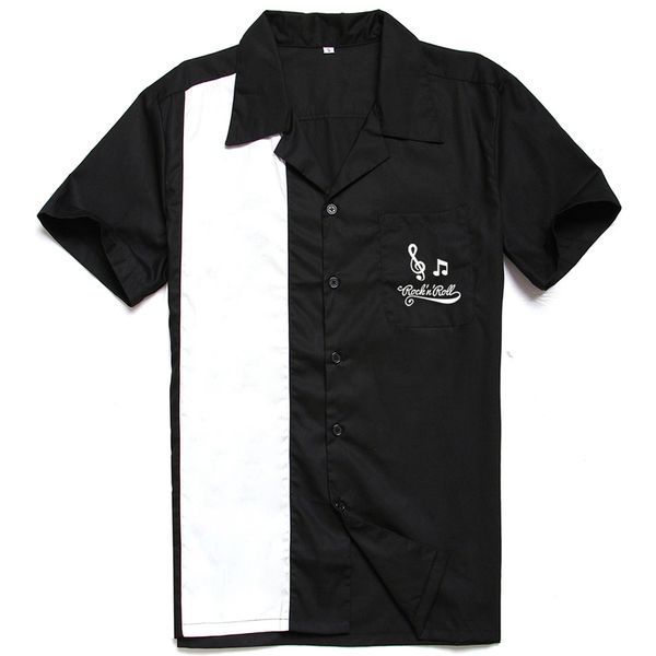 plus size l-3xl men rockabilly shirt short sleeve letter embroidery cotton shirts men casual vintage western punk rolling rock, White;black
plus size l-3xl men rockabilly shirt short sleeve letter embroidery cotton shirts men casual vintage western punk rolling rock, White;black