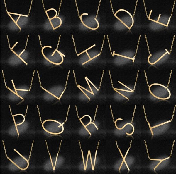 personalized stainless steel a-z letter name initial gold silver plated stainless steel necklace pendant for girls gift
personalized stainless steel a-z letter name initial gold silver plated stainless steel necklace pendant for girls gift