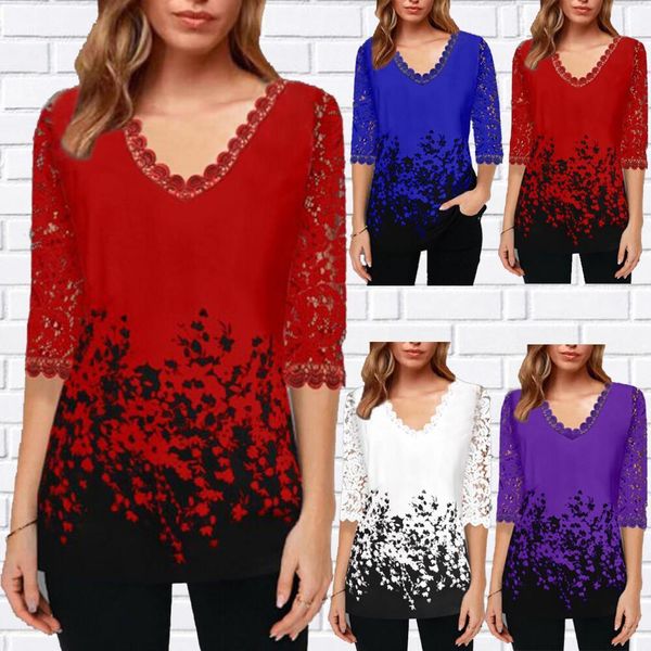 дама девушка женщина 3 \ 4 втулки шнурка hollow o шея печать рубашка blusa elegant кнопка tops crop короткой вскользь шифоновая мода одежда, White
дама девушка женщина 3 \ 4 втулки шнурка hollow o шея печать рубашка blusa elegant кнопка tops crop короткой вскользь шифоновая мода одежда, White