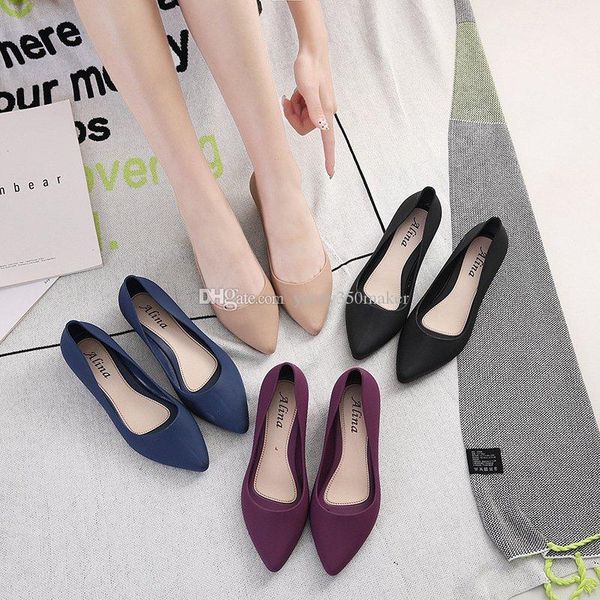plastic pointed women's shoes wedge heel soft sole professional comfortable work shoes waterproof ground sandal versatile four seasons, Black
plastic pointed women's shoes wedge heel soft sole professional comfortable work shoes waterproof ground sandal versatile four seasons, Black