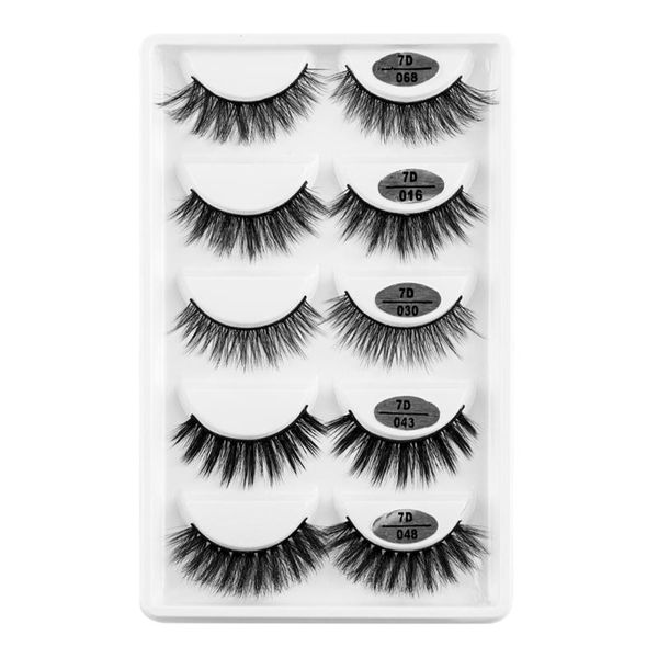 5 pairs multipack 7d mink false eyelashes wispies classic volume fluffy eyelashes handmade mix styles makeup lashes extension
5 pairs multipack 7d mink false eyelashes wispies classic volume fluffy eyelashes handmade mix styles makeup lashes extension