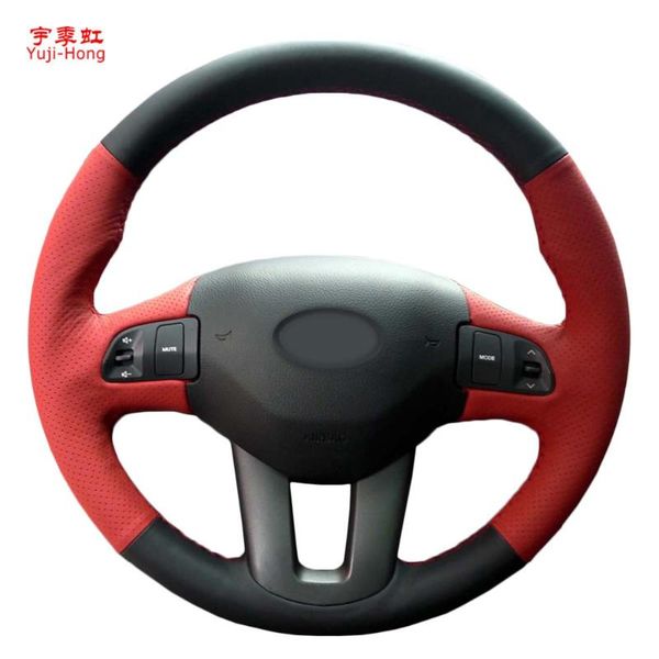 yuji-hong artificial leather car steering wheel covers case for kia sportage r 2011-2020 hand-stitched cover
yuji-hong artificial leather car steering wheel covers case for kia sportage r 2011-2020 hand-stitched cover