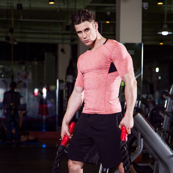 2020 sportswear mens skin tight short sleeve sport bodybuilding fitness compression shirt men sport gym black running shirt, Black;blue
2020 sportswear mens skin tight short sleeve sport bodybuilding fitness compression shirt men sport gym black running shirt, Black;blue