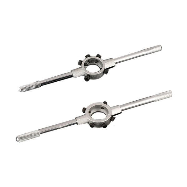 new metal workpiece thread maker holder dies threading tool 1/2"/3/4" diameter adjustable die handle round die stock wrenchs
new metal workpiece thread maker holder dies threading tool 1/2"/3/4" diameter adjustable die handle round die stock wrenchs