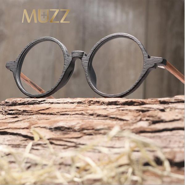 muzz prescription glasses round men eyeglasses frame ultra-light vintage imitation wooden glasses frame eyeglass acetate, Black
muzz prescription glasses round men eyeglasses frame ultra-light vintage imitation wooden glasses frame eyeglass acetate, Black