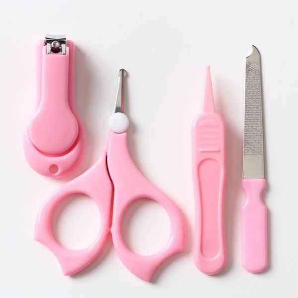 4pcs/set baby cute manicure set stainless steel nail clippers scissor cutter kit with plastic case for children kids
4pcs/set baby cute manicure set stainless steel nail clippers scissor cutter kit with plastic case for children kids