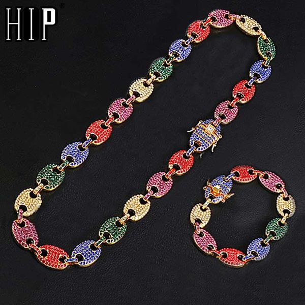 hip hop iced out cz multi-colors coffee bean pig nose alloy rhinestone necklace charm link chain bling necklaces for men jewelry, Silver
hip hop iced out cz multi-colors coffee bean pig nose alloy rhinestone necklace charm link chain bling necklaces for men jewelry, Silver