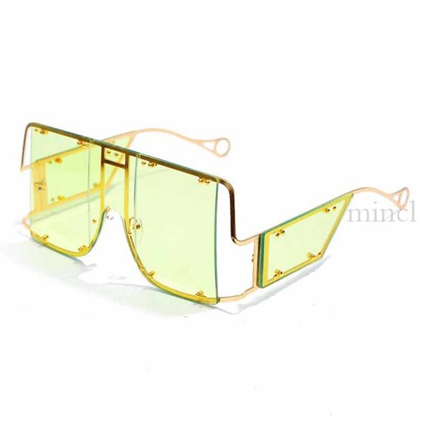 unique luxury punk sunglasses women vintage gradient men shades rimless glasses metal rivet trend female eyewear nx, White;black
unique luxury punk sunglasses women vintage gradient men shades rimless glasses metal rivet trend female eyewear nx, White;black
