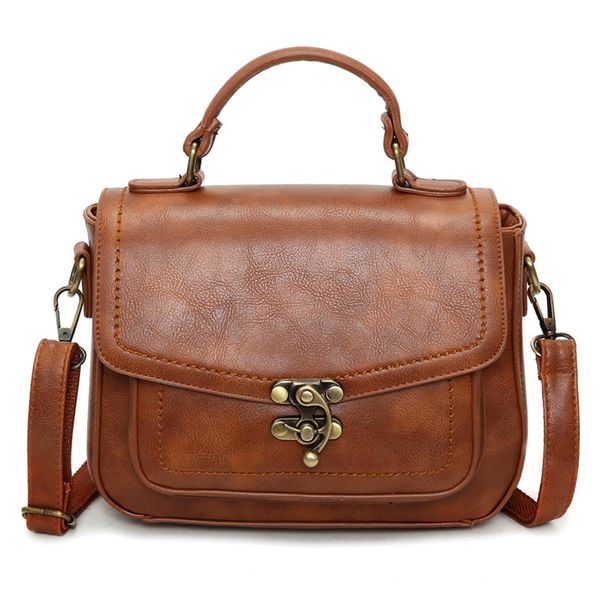 women's bag new fashion retro women's handbag ladies shoulder bag vintage female leather messenger black green brown h491
women's bag new fashion retro women's handbag ladies shoulder bag vintage female leather messenger black green brown h491