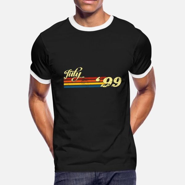 july 1999 vintage gift t shirt men create cotton euro size s-3xl costume fit casual spring autumn standard shirt
july 1999 vintage gift t shirt men create cotton euro size s-3xl costume fit casual spring autumn standard shirt