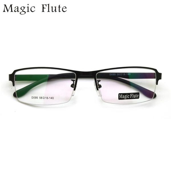 2020 glasses classic vintage oculos stainless steel half frame eyeglasses with tr90 temple simple style d095, Black
2020 glasses classic vintage oculos stainless steel half frame eyeglasses with tr90 temple simple style d095, Black