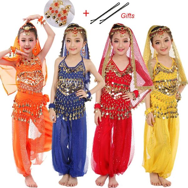 8 colors kids belly dance costumes set oriental dance costumes girl egypt egyptian bollywood belly dancing clothing india, Black;red
8 colors kids belly dance costumes set oriental dance costumes girl egypt egyptian bollywood belly dancing clothing india, Black;red