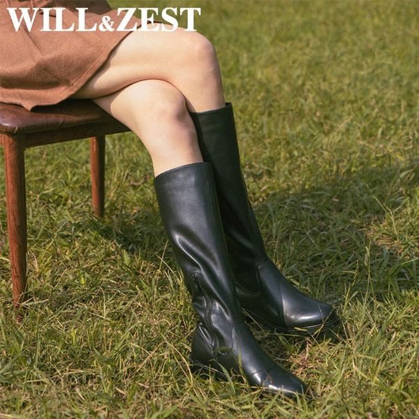 will&zest women's high boots platform shoes chunky womens footwear autumn long boots woman winter 2020 black punk designer heels
will&zest women's high boots platform shoes chunky womens footwear autumn long boots woman winter 2020 black punk designer heels