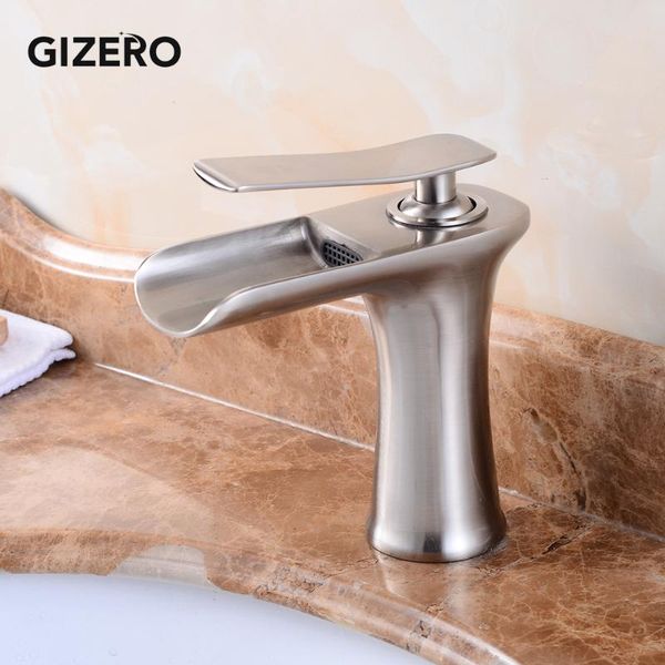 bathroom sink faucets basin mixer brushed nickel and cold waterfall faucet single handle vanity vessel water taps zr730
bathroom sink faucets basin mixer brushed nickel and cold waterfall faucet single handle vanity vessel water taps zr730