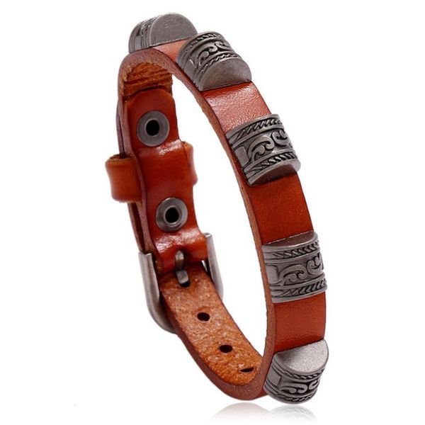 vintage fashion genuine leather bracelet casual sea wave surf charm wristbands for men women retro punk wrap bangle belt jewelry, Golden;silver
vintage fashion genuine leather bracelet casual sea wave surf charm wristbands for men women retro punk wrap bangle belt jewelry, Golden;silver