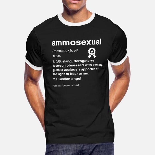 ammosexual hunter guardian angel definition t shirt men loose 100% cotton s-3xl costume loose basic summer unique
ammosexual hunter guardian angel definition t shirt men loose 100% cotton s-3xl costume loose basic summer unique