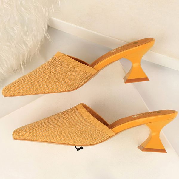2020 women slides 6cm high heels block low heels mules fetish summer weave sandals slippers prom sandles square toe prom shoes, Black
2020 women slides 6cm high heels block low heels mules fetish summer weave sandals slippers prom sandles square toe prom shoes, Black