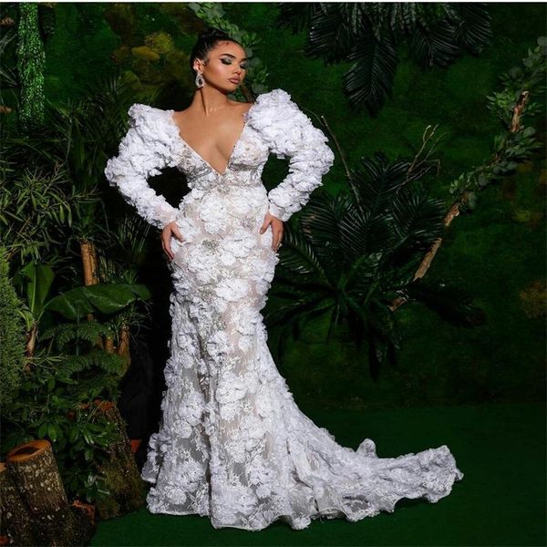 puffy long sleeve mermaid prom dresses 2021 v-neck full lace 3d floral arabic dubai celebrity runway evening dress wear, Black;red
puffy long sleeve mermaid prom dresses 2021 v-neck full lace 3d floral arabic dubai celebrity runway evening dress wear, Black;red