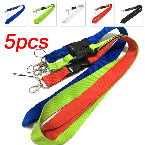 5 pcs office neck lanyards detachable buckle hook strap quick release safety lanyard for women men id badge car keys cell phones, Silver
5 pcs office neck lanyards detachable buckle hook strap quick release safety lanyard for women men id badge car keys cell phones, Silver