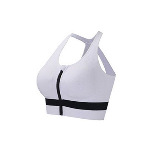 gym clothing women sports bra zip front shockproof push up breathable underwear multipurpose running yoga fitness workout sport top, White;black
gym clothing women sports bra zip front shockproof push up breathable underwear multipurpose running yoga fitness workout sport top, White;black