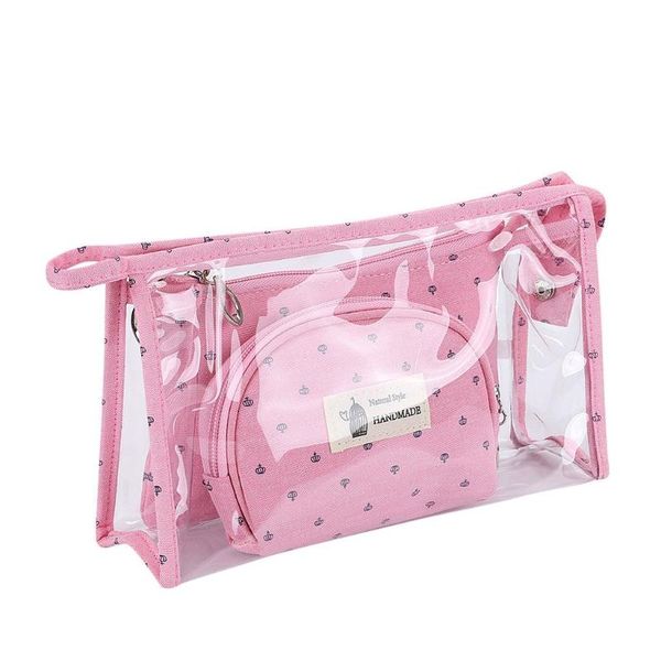 cosmetic bags & cases 3pcs fashion transparent portable makeup toiletry travel wash toothbrush pouch organizer bag
cosmetic bags & cases 3pcs fashion transparent portable makeup toiletry travel wash toothbrush pouch organizer bag
