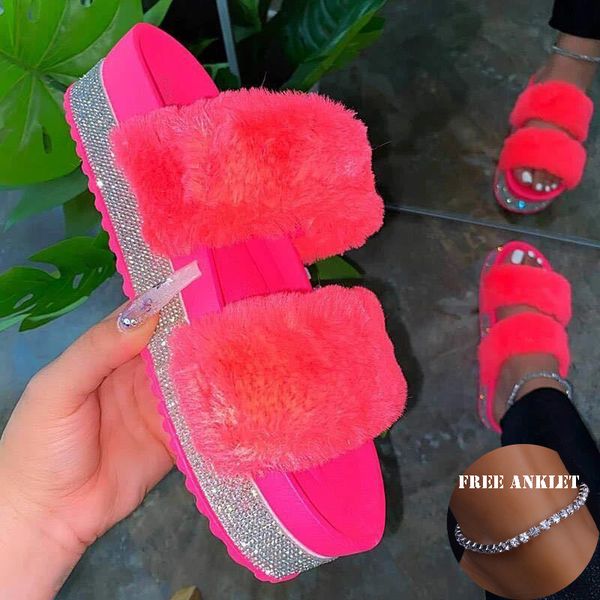 лето роскошные женщины furslippers rhinestone платформы клинья толстая подошва открытый носок открытый слайды sexy party сандалии женская об, Black
лето роскошные женщины furslippers rhinestone платформы клинья толстая подошва открытый носок открытый слайды sexy party сандалии женская об, Black