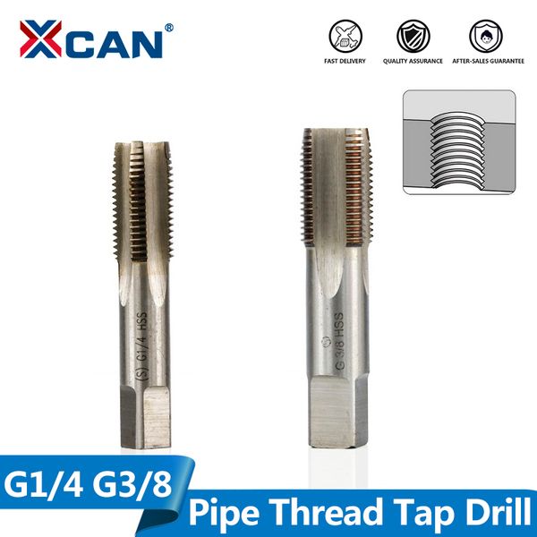 xcan 1pc g1/4 g3/8 hss pipe thread machine tap metal screw hole drill cutter screw thread plug tap
xcan 1pc g1/4 g3/8 hss pipe thread machine tap metal screw hole drill cutter screw thread plug tap