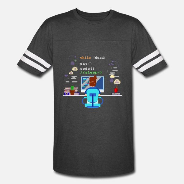 eat sleep code computer science programming tee t t shirt men knitted short sleeve s-xxxl standard famous basic spring autumn trend shirt
eat sleep code computer science programming tee t t shirt men knitted short sleeve s-xxxl standard famous basic spring autumn trend shirt