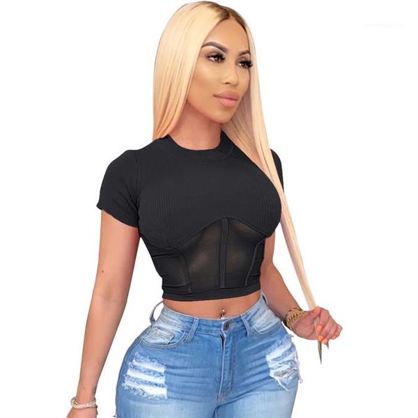 из tshirt с коротким рукавом экипаж шеи sunmmer short crop top famale сексуальная одежда женщины тощий hollow, White
из tshirt с коротким рукавом экипаж шеи sunmmer short crop top famale сексуальная одежда женщины тощий hollow, White