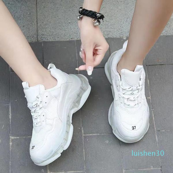 2019 paris triple-s 17fw crystal bottom green luxury dad shoes platform triple s sneakers for mens women vintage kanye old grandpa l21 l30, Black
2019 paris triple-s 17fw crystal bottom green luxury dad shoes platform triple s sneakers for mens women vintage kanye old grandpa l21 l30, Black