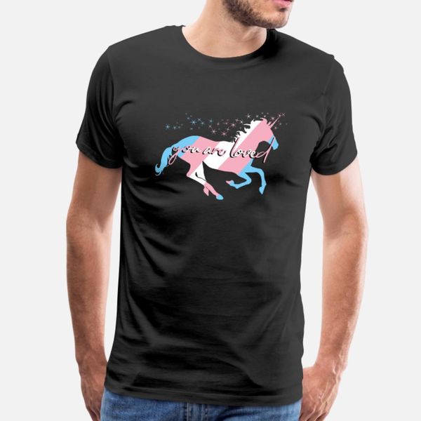 transgender unicorn you are loved t shirt men customize 100% cotton round neck fit fit new style summer slim shirt
transgender unicorn you are loved t shirt men customize 100% cotton round neck fit fit new style summer slim shirt