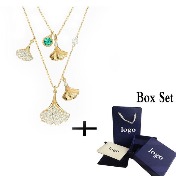 fashion swa new accessories stunning ginko stacking necklace ginkgo leaf decoration for girlfriend gorgeous gifts, Silver
fashion swa new accessories stunning ginko stacking necklace ginkgo leaf decoration for girlfriend gorgeous gifts, Silver