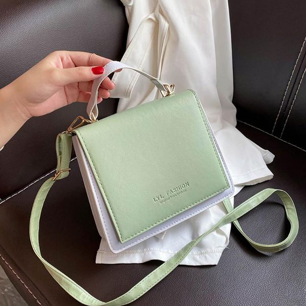 youth ladies simple versatile bag fashion hit color pu leather women shoulder bag simple tote crossbody handbags
youth ladies simple versatile bag fashion hit color pu leather women shoulder bag simple tote crossbody handbags