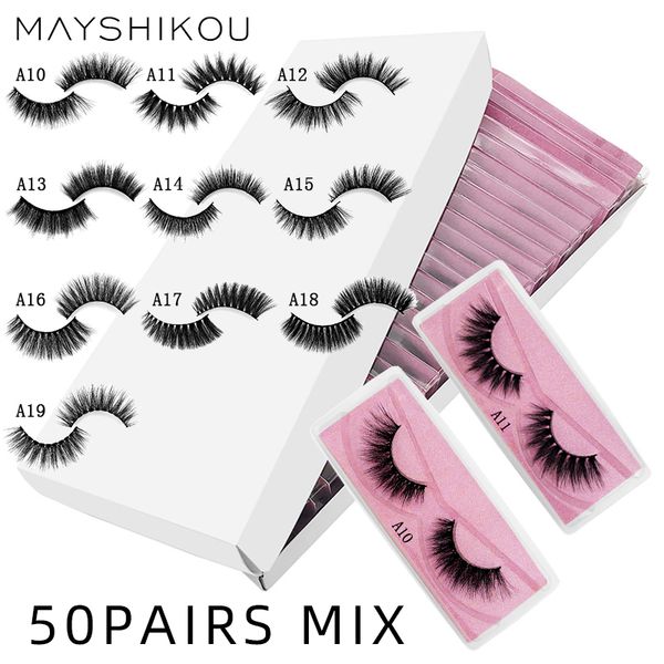 false eyelashes mayshikou 10/20/30/40/50pairs wholesale 3d mix fake eyelash-extension faux mink synthetic hair makeup lashes
false eyelashes mayshikou 10/20/30/40/50pairs wholesale 3d mix fake eyelash-extension faux mink synthetic hair makeup lashes