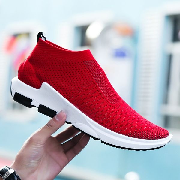 pure sock leisure shoes mesh breathable men's shoes large size men's 46 light, Black
pure sock leisure shoes mesh breathable men's shoes large size men's 46 light, Black