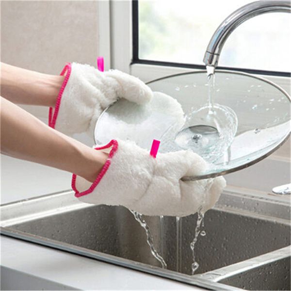 white kitchen household wash washing cleaning glove easy microfiber washing cleaning tools housework towel glove
white kitchen household wash washing cleaning glove easy microfiber washing cleaning tools housework towel glove