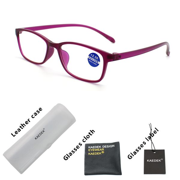 kaedek tr90 reading glasses men anti blue rays presbyopia eyeglasses anti fatigue computer eyewear solid glasses finished+1 1.5, White;black
kaedek tr90 reading glasses men anti blue rays presbyopia eyeglasses anti fatigue computer eyewear solid glasses finished+1 1.5, White;black
