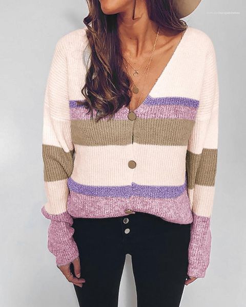 v neck striped printed single breasted coat fashion ladies clothes autumn winter womens designer sweaters sexy, White;black
v neck striped printed single breasted coat fashion ladies clothes autumn winter womens designer sweaters sexy, White;black