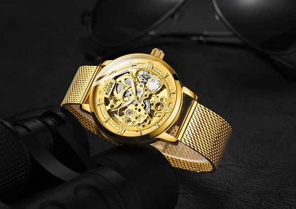 hvenshi 2020 retro stainless steel men watch sport mechanical skeleton watches cool design roman numerals clock, Slivery;brown
hvenshi 2020 retro stainless steel men watch sport mechanical skeleton watches cool design roman numerals clock, Slivery;brown