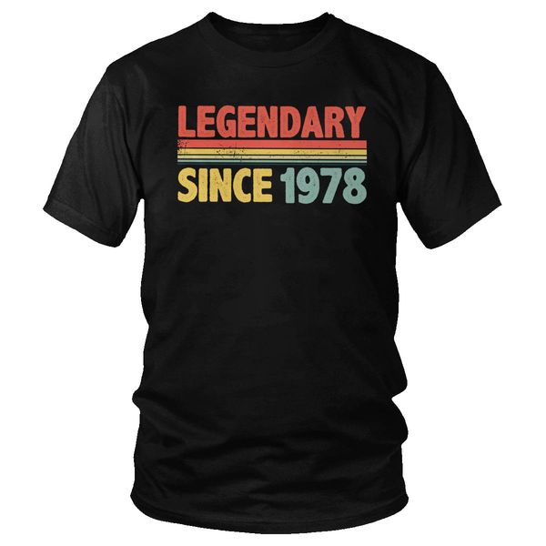 men's legendary since 1978 t shirt short-sleeve cotton t-shirt vintage 78s 42 years old birthday tee oversized clothes gift
men's legendary since 1978 t shirt short-sleeve cotton t-shirt vintage 78s 42 years old birthday tee oversized clothes gift