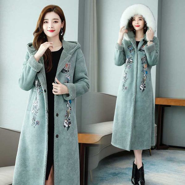 2020 promotion slim autumn and winter new korean version of the self-cultivation printing one coat female long section plus, Black
2020 promotion slim autumn and winter new korean version of the self-cultivation printing one coat female long section plus, Black
