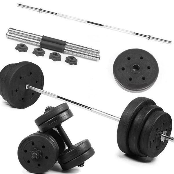 2pcs Plastic Coated Dumbbell Tablets Sturdy Dumbell Piece Muscle Exercise Fitness Equipment (1.5kg/pc Hole Diameter 2.8mm Black)