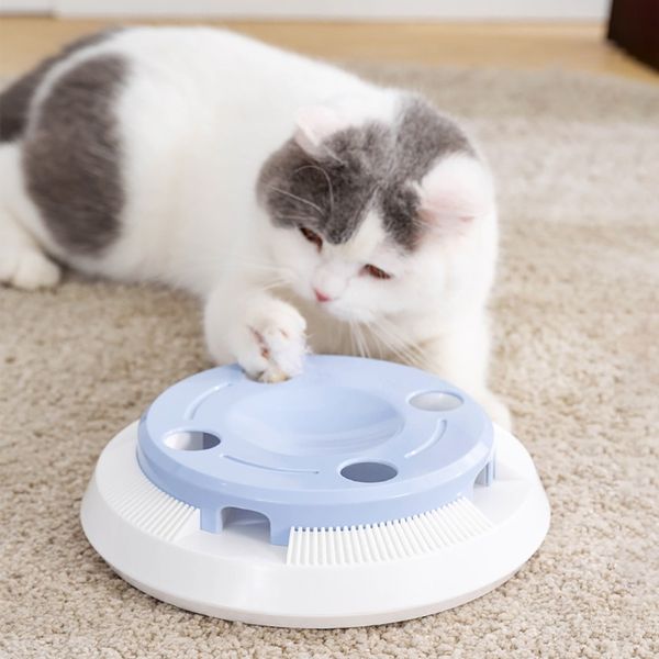 cat toys electric plastic toy feather automatic retractable stick turntable non-slip base pet kitten interactive playthings
cat toys electric plastic toy feather automatic retractable stick turntable non-slip base pet kitten interactive playthings