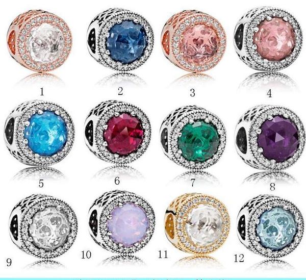 fit pandora authentic real 925 sterling silver diy bracelet cubic zirconia european charms bead fit pan chain pink color fashion jewelry, Black
fit pandora authentic real 925 sterling silver diy bracelet cubic zirconia european charms bead fit pan chain pink color fashion jewelry, Black
