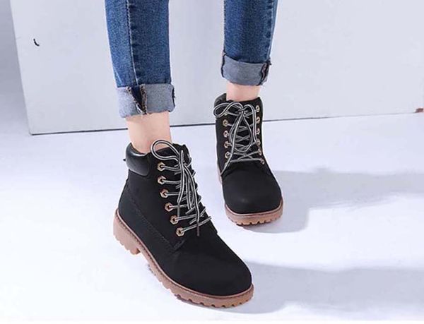 fashion color matching round head women long boots female martin casual wild non-slip leather women's boots cowboy booties sh008 p19, Black
fashion color matching round head women long boots female martin casual wild non-slip leather women's boots cowboy booties sh008 p19, Black