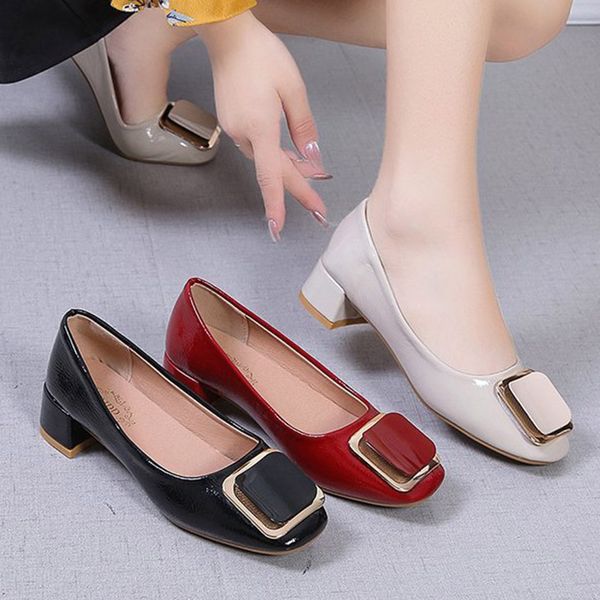 dress shoes plus size 41 office lady 3cm women pumps square heeled boat metal female shallow zapatos mujer 8246l, Black
dress shoes plus size 41 office lady 3cm women pumps square heeled boat metal female shallow zapatos mujer 8246l, Black